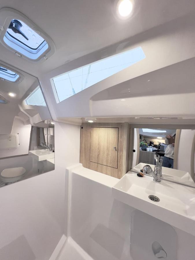 Hausboot Segelyacht Nui Hotel Burgtiefe auf Fehmarn Ngoại thất bức ảnh